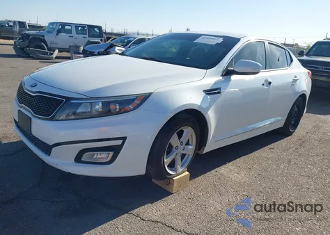 2015 Kia Optima Lx z USA, uszkodzony, nr VIN KNAGM4A71F5571902